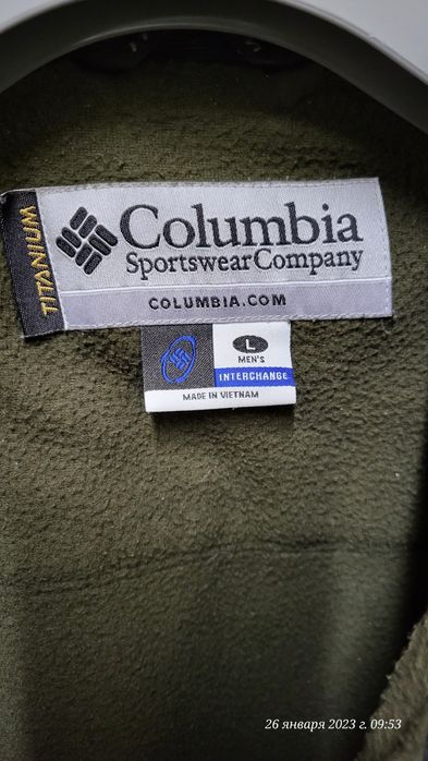 Кофта   Columbia Titanium размер L