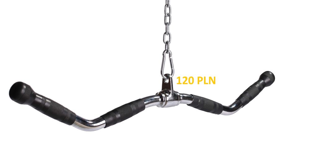 Uchwyt łamany długi biceps triceps