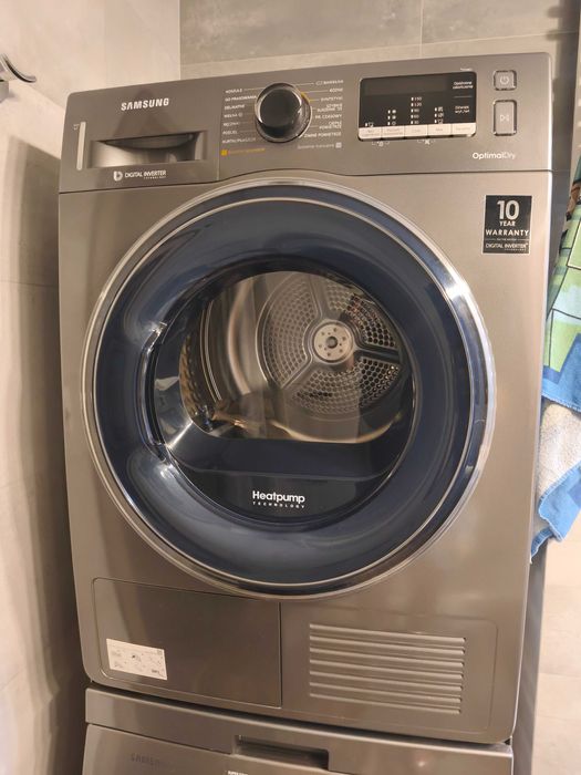 Suszarka Samsung 9 kg  Pompa ciepła  Inwerter kolor antracyt