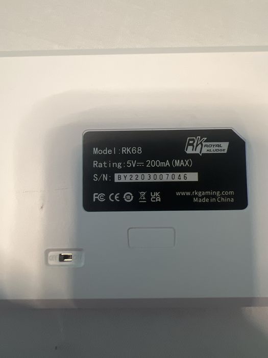 RK ROYAL KLUDGE RK68 Hot-Swappable 65% bezprzewodowa