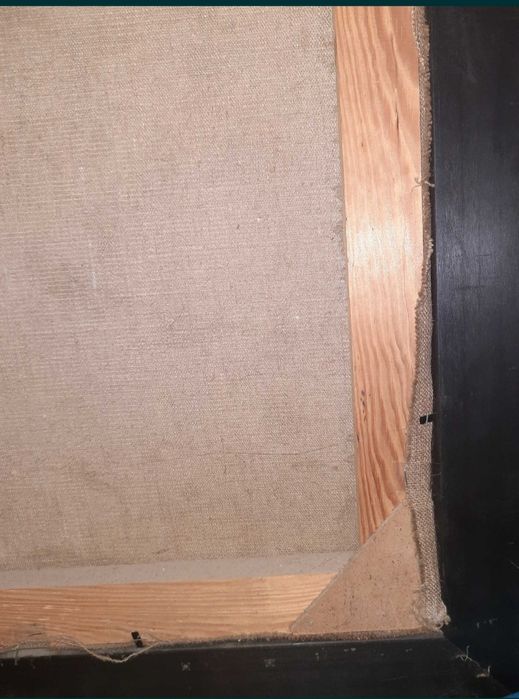 Старинная картина 1976года масло холст цена указана в долларах