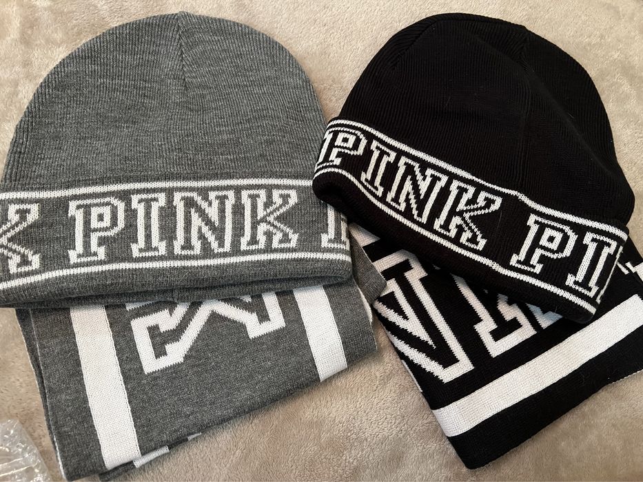 Шарф та шапка VictoriasSecret