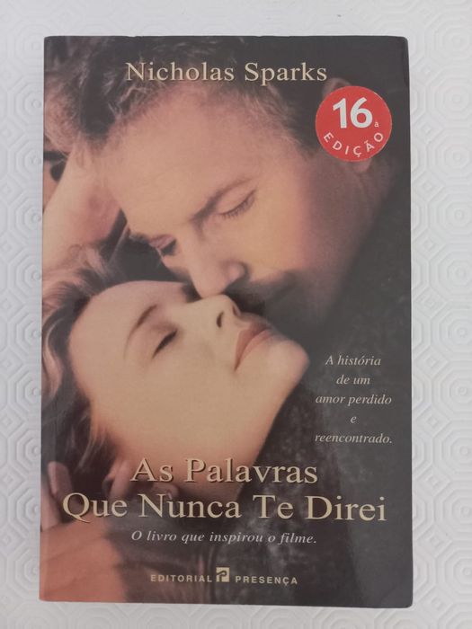 Livro "As palavras que nunca te direi"