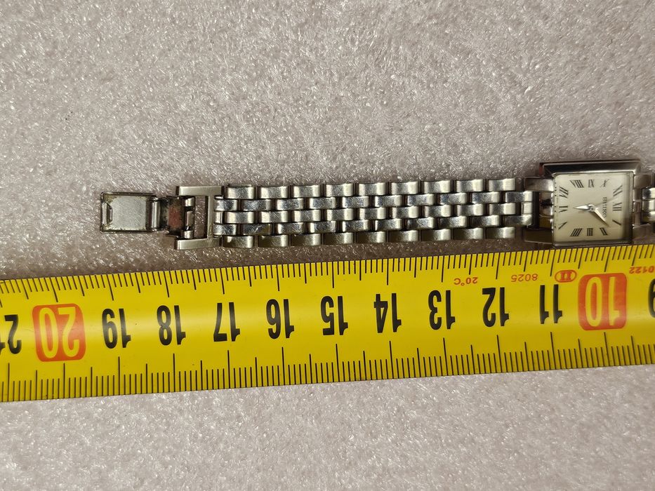 Seiko Classic Tank SWR083P1 Made in Japan rewizja 1N01B stan oryginalny