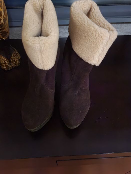 Botas Miss Sixty nr 37 cor castanho