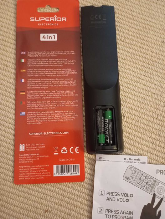 Comando universal Superior 4in1