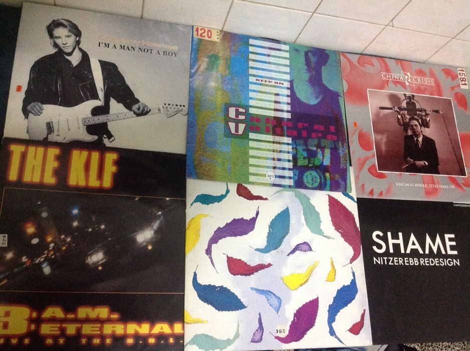 Maxi-Singles dos anos 80 e 90 em vinil