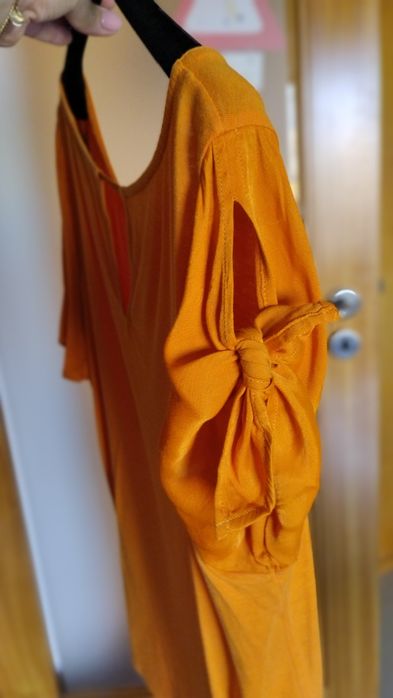 Blusa de manga curta Massimo Dutti tamanho L