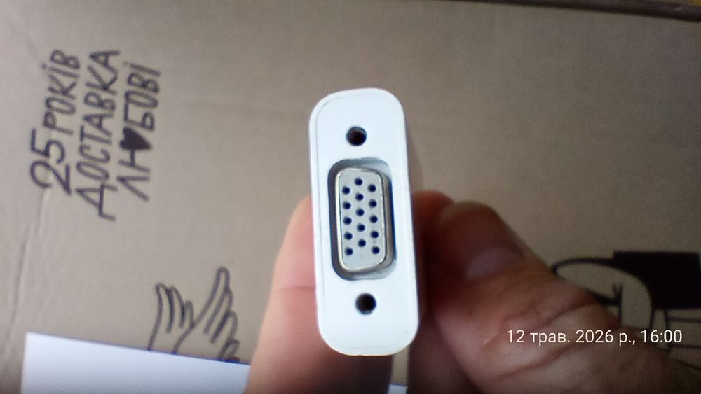 Переходник позволяет подключить Macbook к обычному VGA дисплею Поддерживает Mini DisplayPort 1.1a ввод и VGA вывод Поддерживает вывод по DVI видео сиг