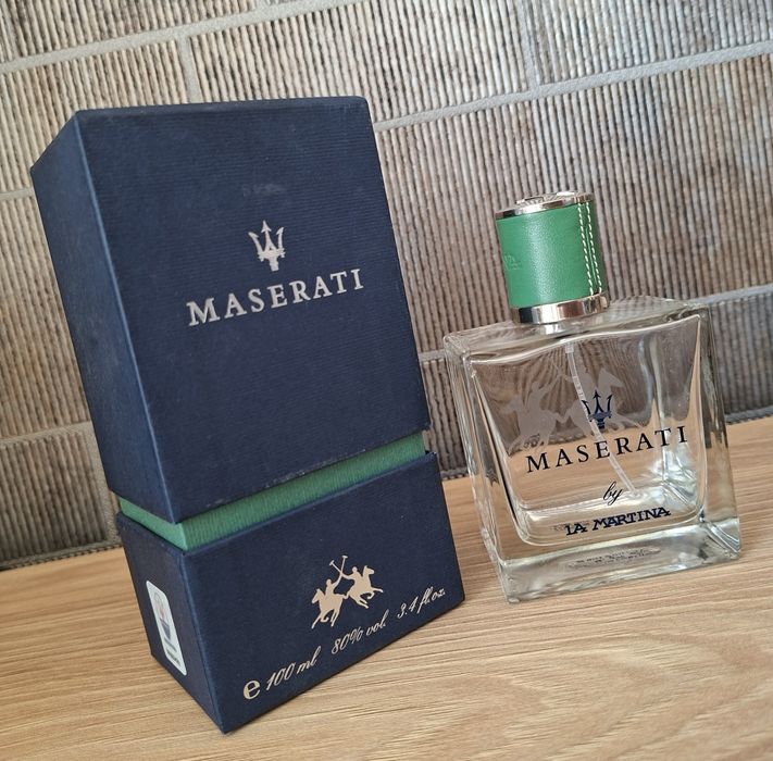 Maserati La Martina 100 ml butelka i pudełko