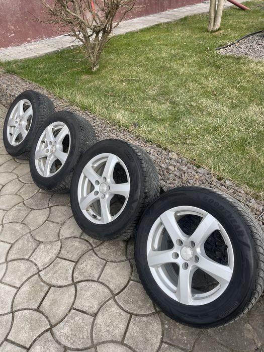 Диски R16 5/112 титани легкосплавні audi skoda volkswagen