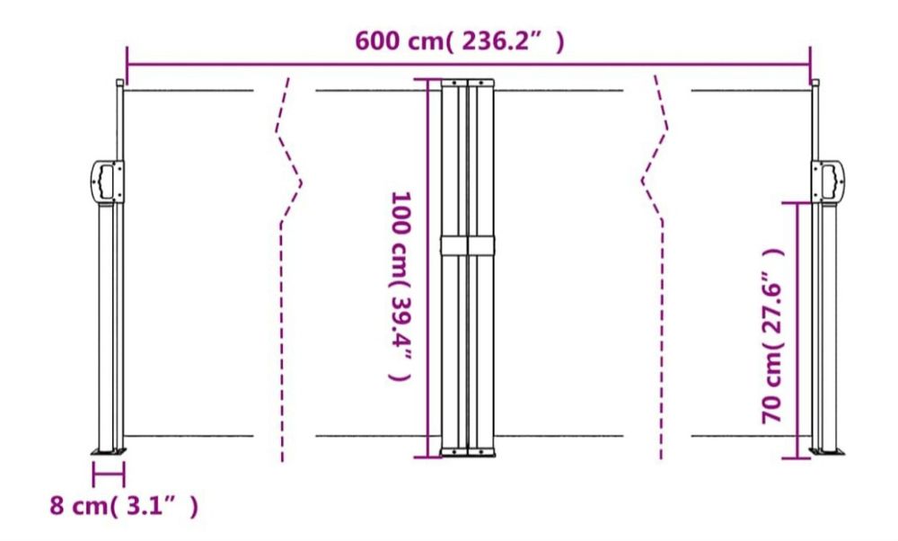Tapa vento ou divisória