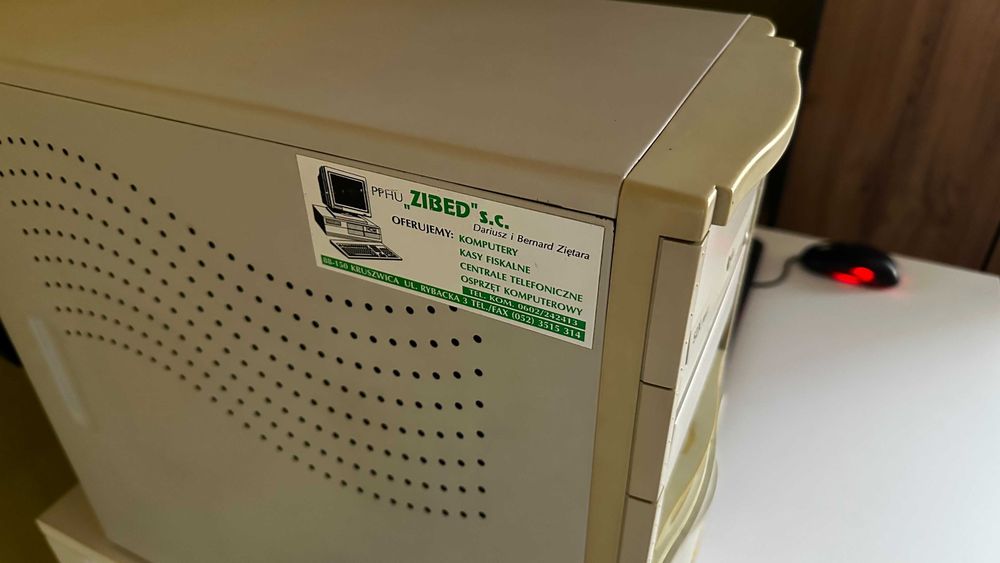 Komputer Retro - Celeron 600 MHz