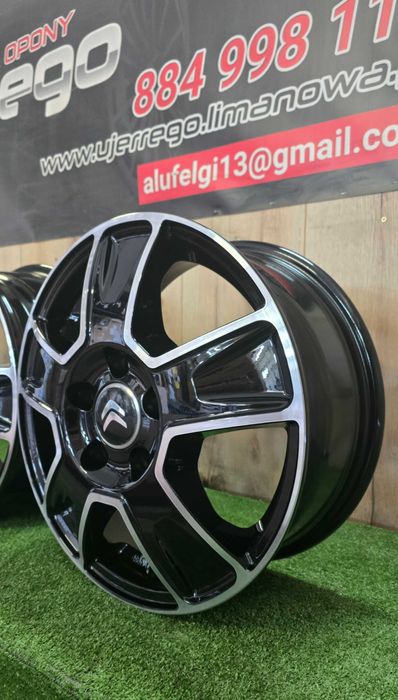 NOWE ALUFELGI CITROEN 16x5x118 - Jumper - wzmacniane do 1350KG