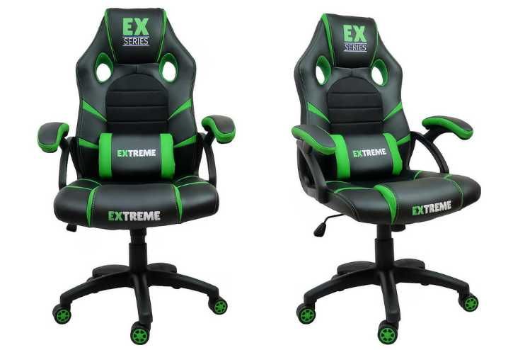 Fotel gamingowy dla Gracza Extreme EX Green