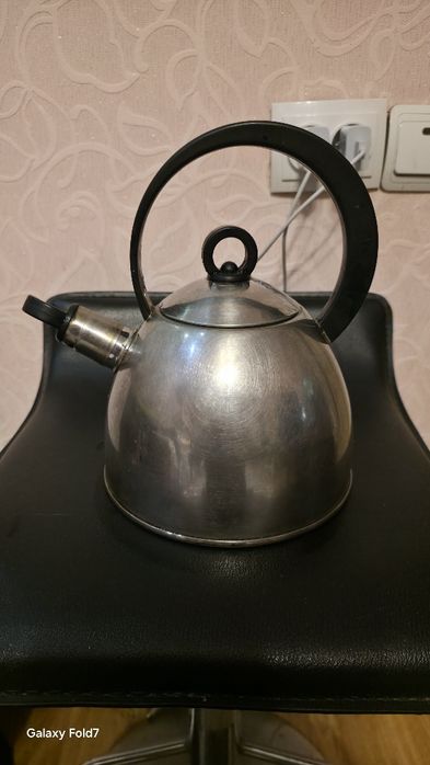 Акція!! Чайник кухонний Tefal  (нержавійка) Німеччина оригінал