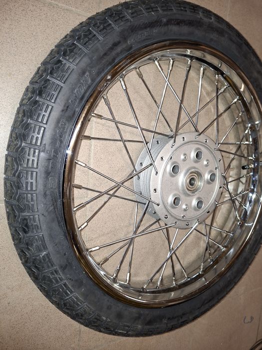 Nowe kolo r18 cali opona + detka wsk 125 b1 b3 wycentrowane