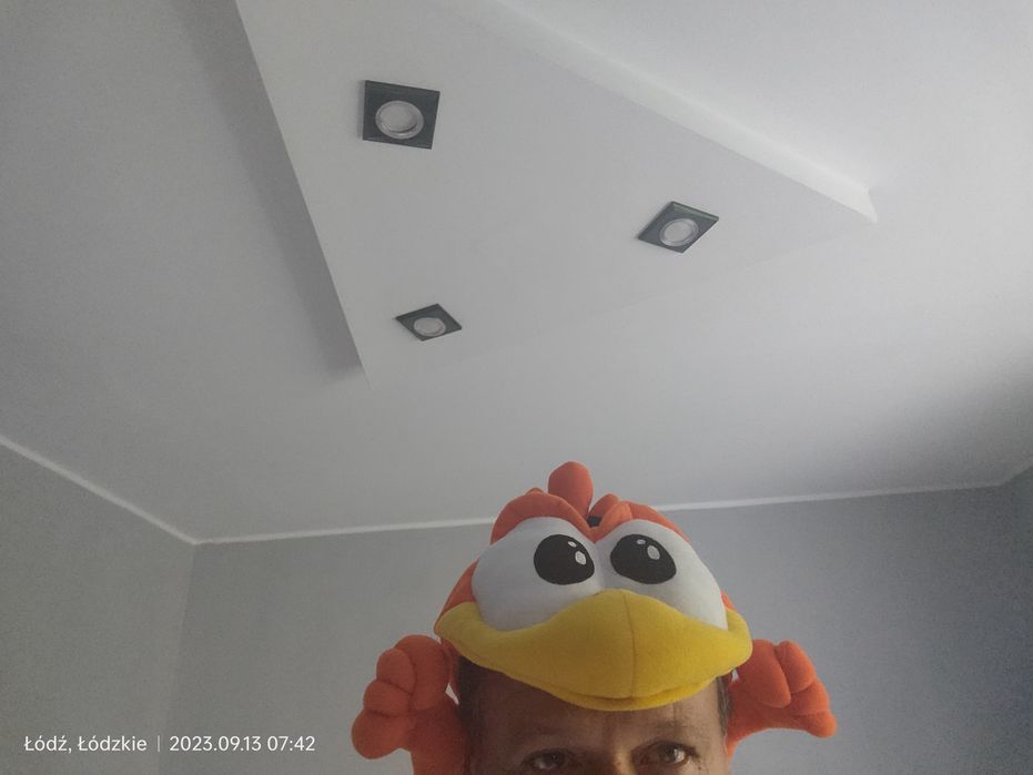 Zabawna czapeczka