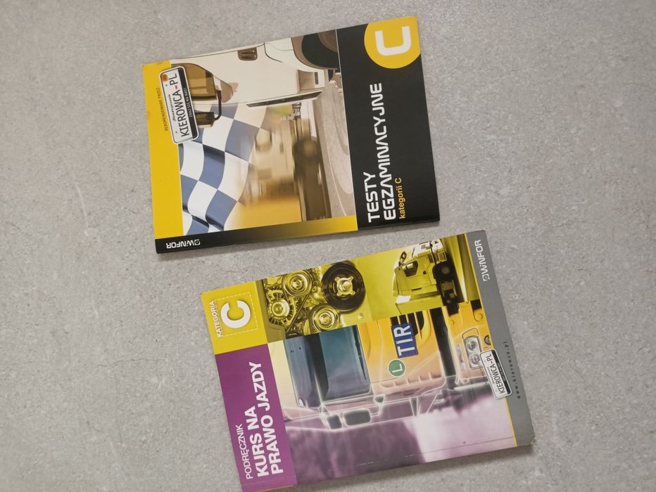 Kurs na prawo jazdy C + testy egzaminacyjne