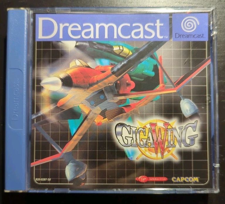 Giga Wing Jogo Sega Dreamcast PAL Completo (CIB)