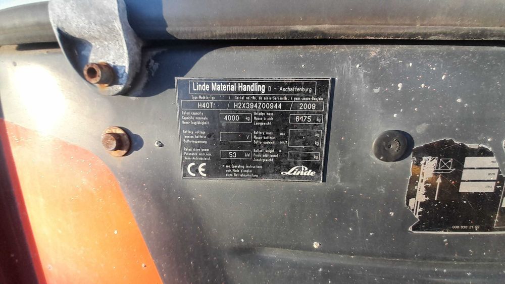 Wózek widłowy Linde H40T