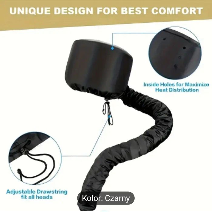 Czepek do suszenia włosów