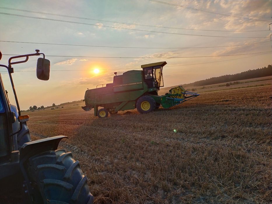Kombajn bizon John Deere 975