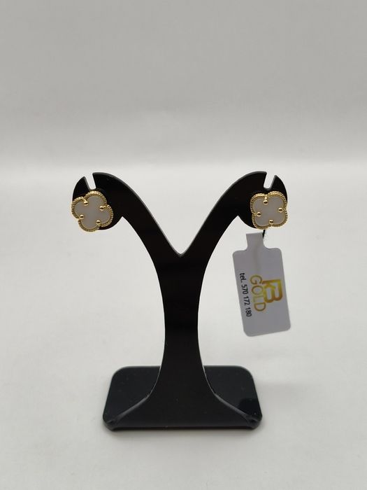 Złote Kolczyki Pr.585 Nowe Zapraszamy