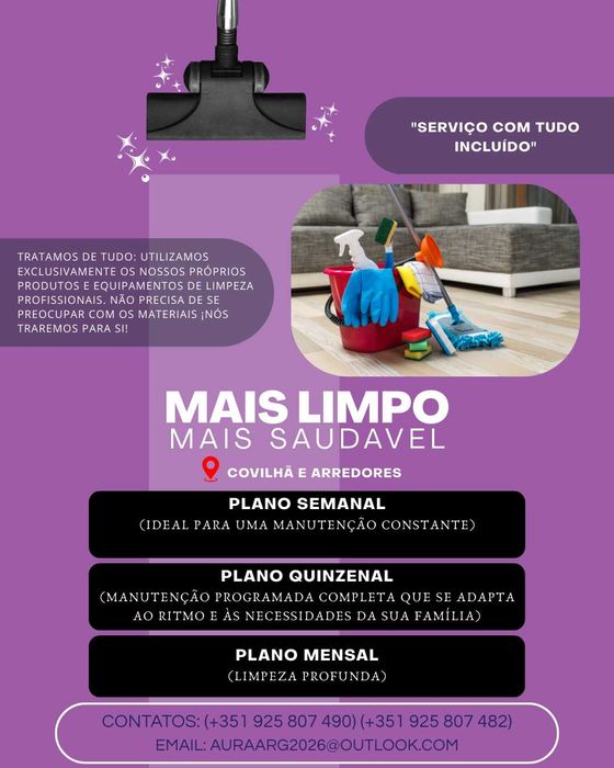 Serviços de Limpeza Profissional