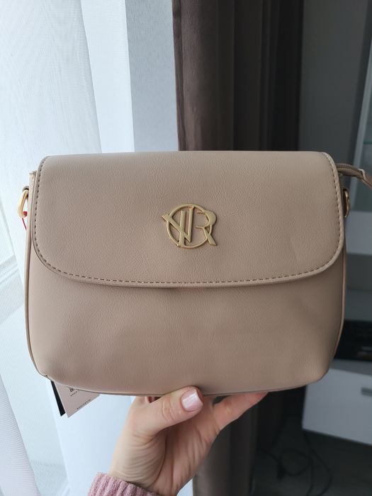 Beżowa torebka Rovicky listonoszka