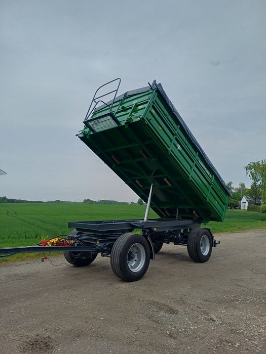 Przyczepa wywrotka 8 ton ifa hw 80.11 thk 10 ton hk niemka nowa zabudowa na 3 strony