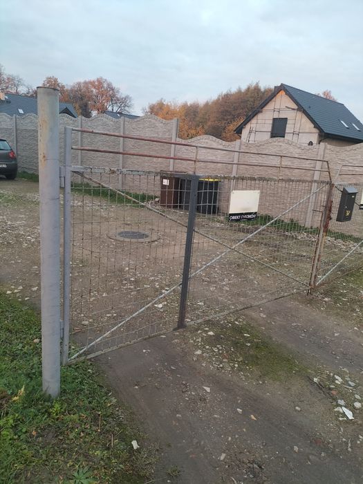 Brama wjazdowa tymczasowa