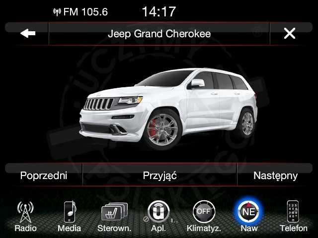 POLSKIE menu język KONWERSJA USA Jeep Chrysler Dodge Ford KIA Hyundai