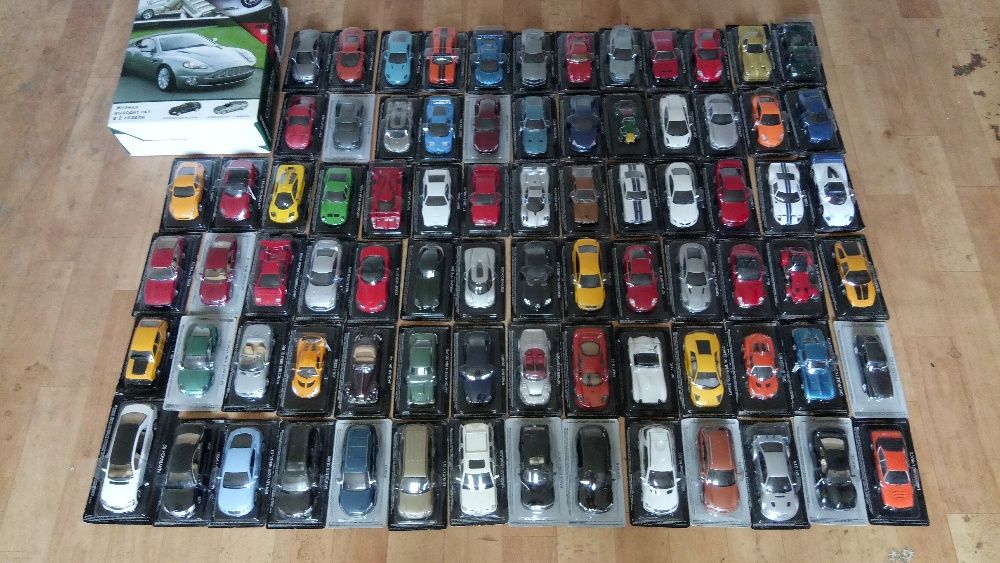 Коллекция автомоделей "СУПЕРКАРЫ" 80шт!