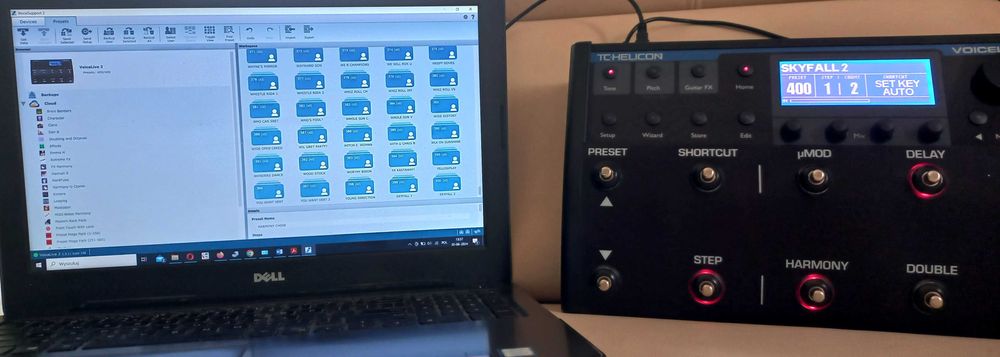 TC Helicon VoiceLive 2, Nowe oprogramowannie 1.5.11B156 Instrukcja PL