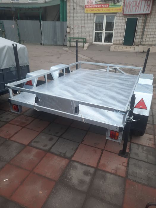 Причіп під генератор двовісний