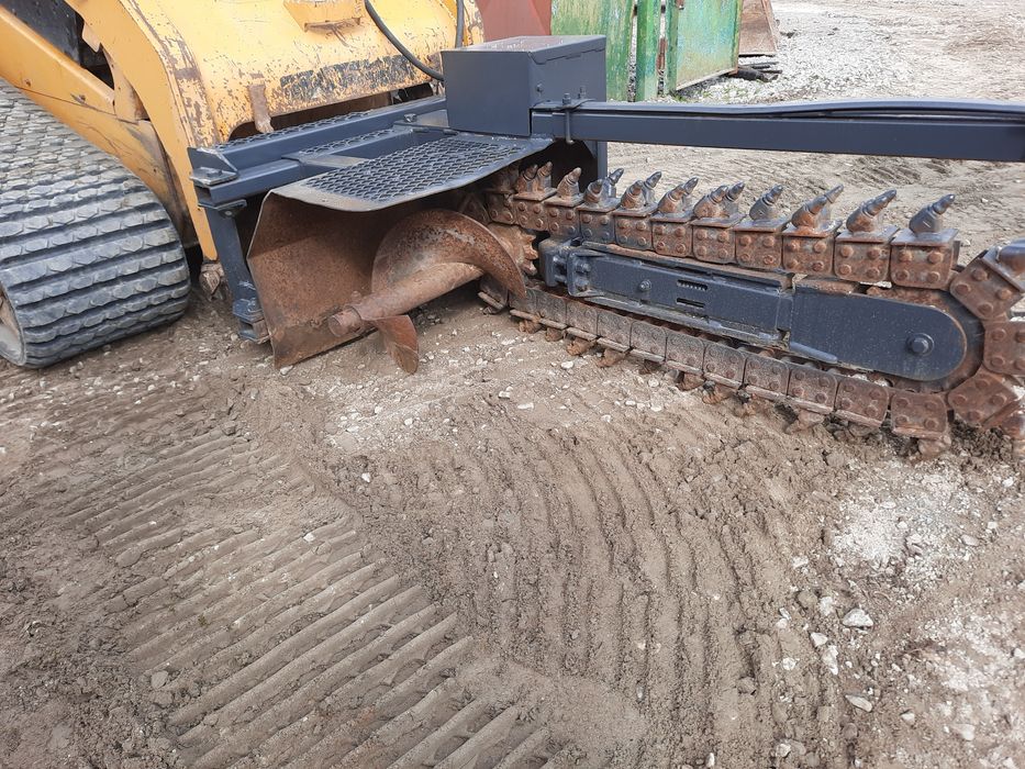 Траншеєкопач бара на bobcat, cat, jcb