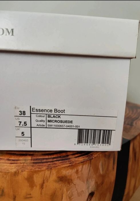 Czarne wysokie muszkieterki Steve Madden rozm. 38