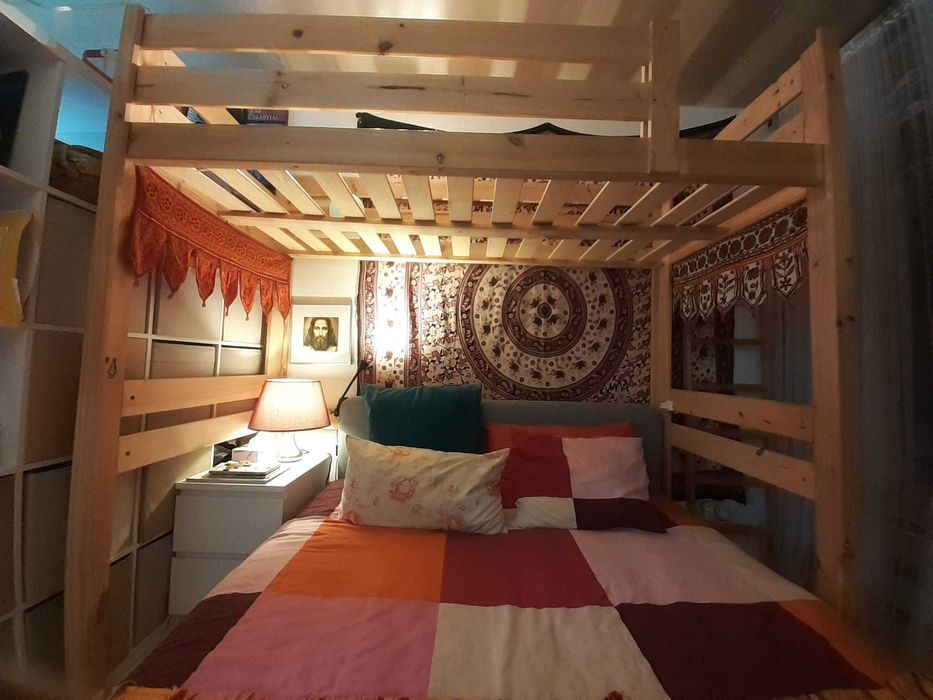 Cama alta para criança, adolescente ou jovem