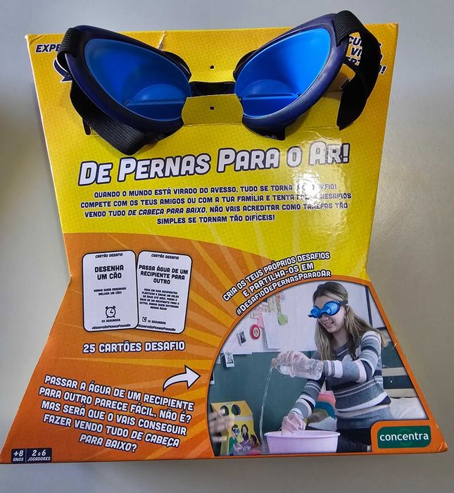 Jogo de Tabuleiro: De Pernas Para O Ar (Concentra)