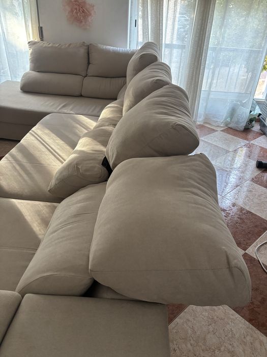 Sofá com 2 chaise Longues