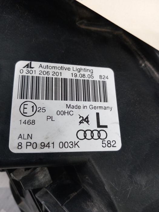 Ótica esquerda AUDI A3