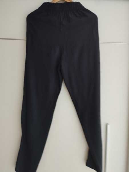H&M-granatowe spodnie rozm.34