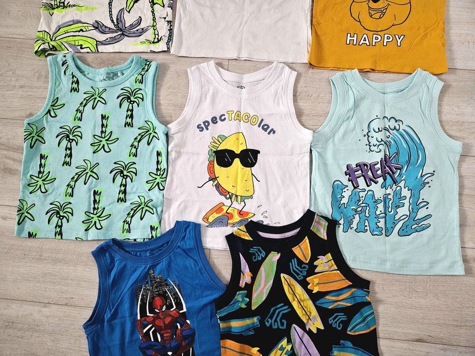 Duży zestaw podkoszulek r110 cool club