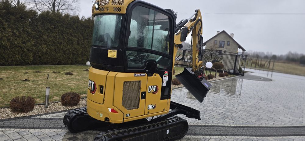 Minikoparka caterpillar 302Cr 2.2t Brutto Perfect Mocna koparka