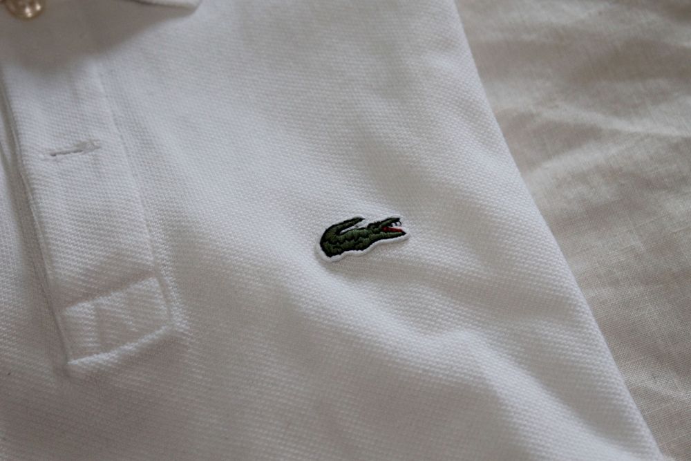 Polo branco  - Lacoste