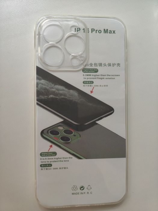 Чохли на iPhone 15 Pro Max, 5 штук