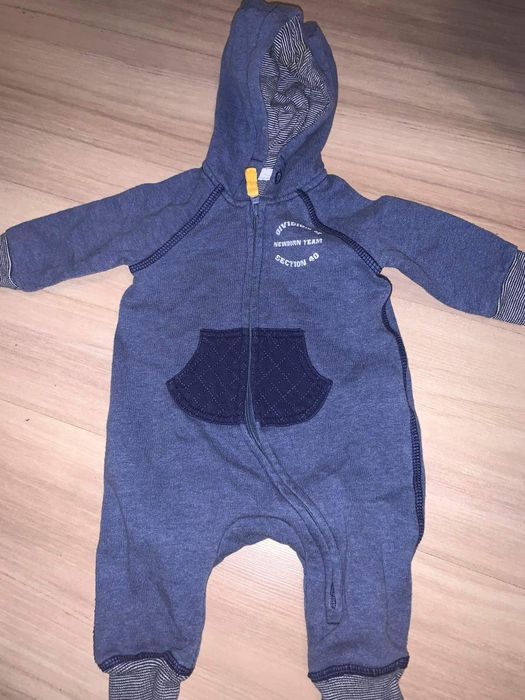 Pajacyk na długi rękaw chłopięcy