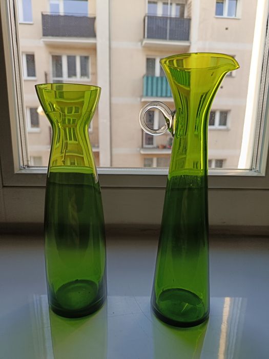 Blanco glass Company wazon dzbanek antyk