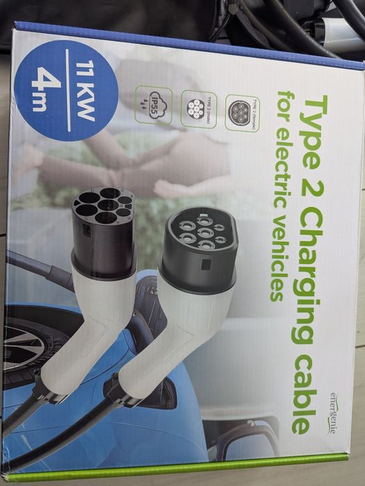 Kabel do ładowania samochodu elektrycznego GEMBIRD EV-T2MF-11KW-4M